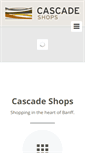 Mobile Screenshot of cascadeshops.com